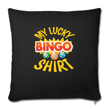 Geschenke für Oma und Opa Kissenbezug - Mein Glücksbingo Shirt für Oma und Opa Freizeit