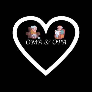 Motiv Oma und Opa Liebesbeweis Geschenkidee Herz
