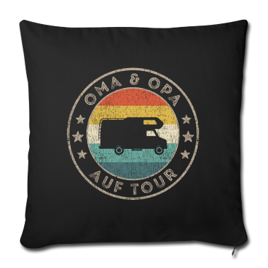 Geschenke für Oma und Opa Kissenbezug - Oma Opa Wohnmobil Urlaub Road Trip Großeltern