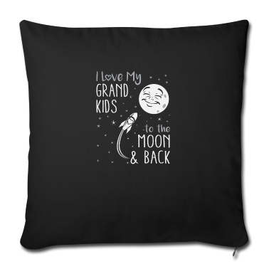 Geschenke für Oma und Opa Kissenbezug - Enkelkinder Liebe Mond Großeltern Oma Opa Geschenk