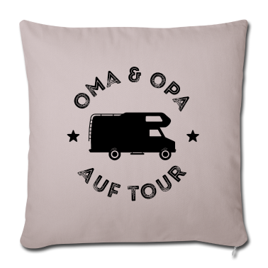 Geschenke für Oma und Opa Kissenbezug - Oma Opa Wohnmobil Urlaub WoMo Großeltern Wohnwagen
