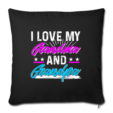 Geschenke für Oma und Opa Kissenbezug - Ich liebe meine Oma und meinen Opa.