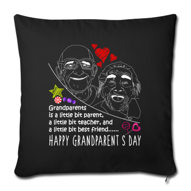 Geschenke für Oma und Opa Kissenbezug - Großeltern Tag Geschenkidee für Mama, Oma und Opa