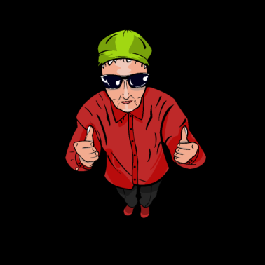 Motiv Geschenk für Opa Oma Lustige Grafik