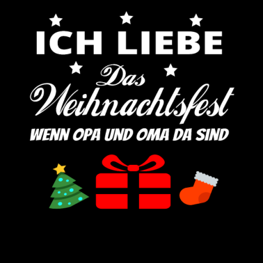Motiv Weihnachten Opa Oma Familie Geschenk Lustig