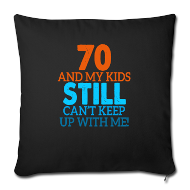 Geschenke für Oma und Opa Kissenbezug - 70 birthday