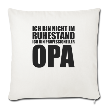 Geschenke für Oma und Opa Kissenbezug - Rente 2021 bin nicht Ruhestand Professioneller OPA