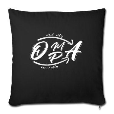 Geschenke für Oma und Opa Kissenbezug - Oma Opa können und wissen alles