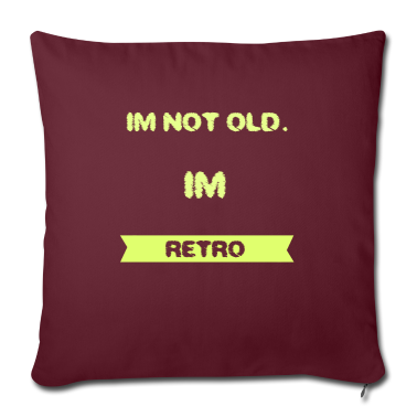 Geschenke für Oma und Opa Kissenbezug - Alter Spruch Lustig