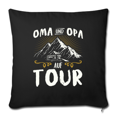 Geschenke für Oma und Opa Kissenbezug - Oma und Opa auf Tour Camper Camping Wohnmobil