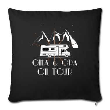 Geschenke für Oma und Opa Kissenbezug - Oma und Opa on Tour Wohnwagen Wohnmobil