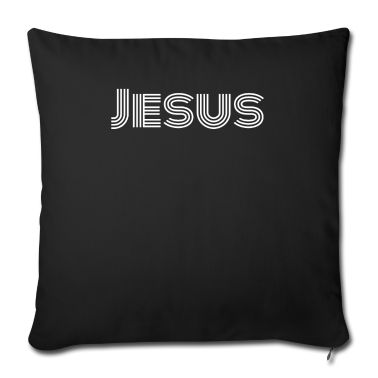 Geschenke für Oma und Opa Kissenbezug - Jesus Christus Vintage