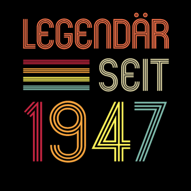Motiv 73ter Geburtstag Legendär Seit 1947 Geschenk