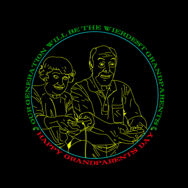 Motiv Generation Oma und Opa am zocken an meiner Konsole