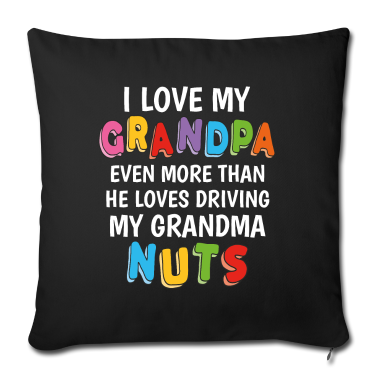 Geschenke für Oma und Opa Kissenbezug - Lustiges Geschenk für Enkelkinder Enkel Opa Oma