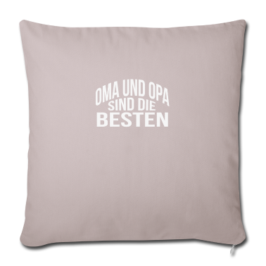 Geschenke für Oma und Opa Kissenbezug - OMA UND OPA SIND DIE BESTEN
