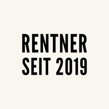 Motiv Rentner Opa Oma Rentenalter Rente Geschenkidee