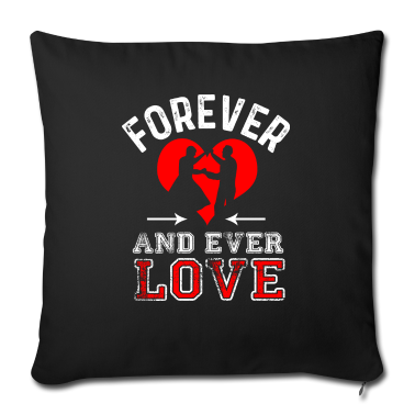 Geschenke für Oma und Opa Kissenbezug - Für immer und ewig Opa Oma Love Geschenkidee