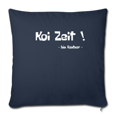 Geschenke für Oma und Opa Kissenbezug - Koi Zeit!