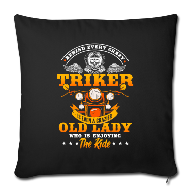 Geschenke für Oma und Opa Kissenbezug - Trike Bike Geschenk Triker Oma Und Opa