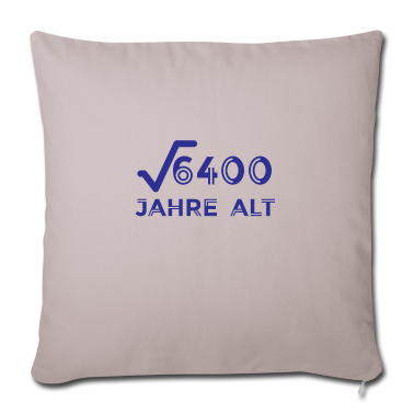 Geschenke für Oma und Opa Kissenbezug - 80 Jahre Geburtstag Geschenk