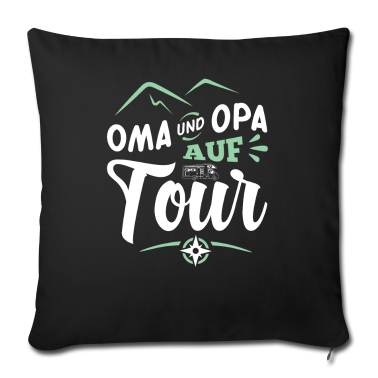 Geschenke für Oma und Opa Kissenbezug - Oma und Opa auf Tour Camping Wohnmobil Camper