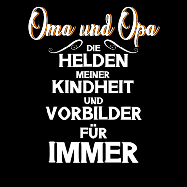 Motiv Oma Opa Kindheit Vorbilder Helden