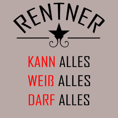Motiv Rentner Kann Alles