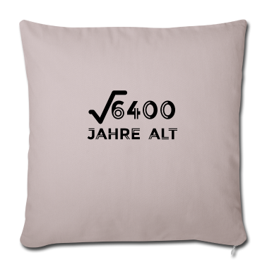 Geschenke für Oma und Opa Kissenbezug - 80 Jahre Geburtstag Geschenk