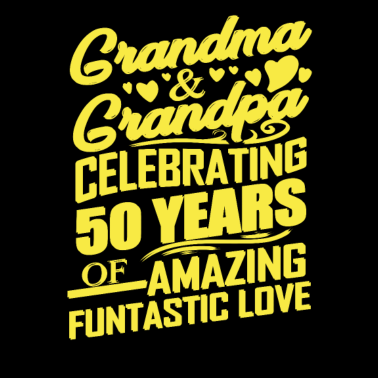 Motiv Gold Hochzeitstag Oma und Opa