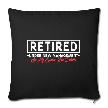 Geschenke für Oma und Opa Kissenbezug - Retired Ruhestand Oma Opa Ehe