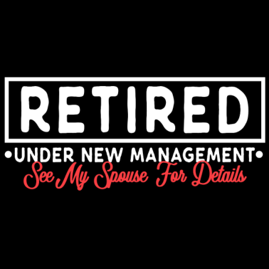 Motiv Retired Ruhestand Oma Opa Ehe