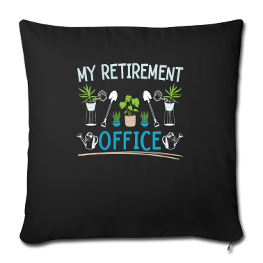Geschenke für Oma und Opa Kissenbezug - Mein Ruhestand Büro Gärtnern Oma Opa