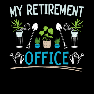 Motiv Mein Ruhestand Büro Gärtnern Oma Opa