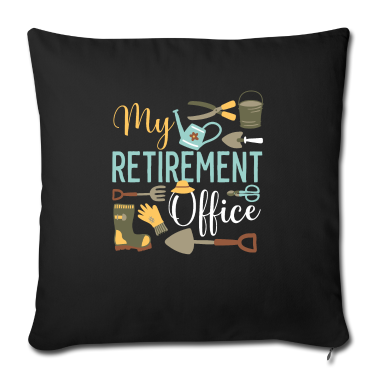Geschenke für Oma und Opa Kissenbezug - Mein Ruhestand Büro Gärtnern Oma Opa