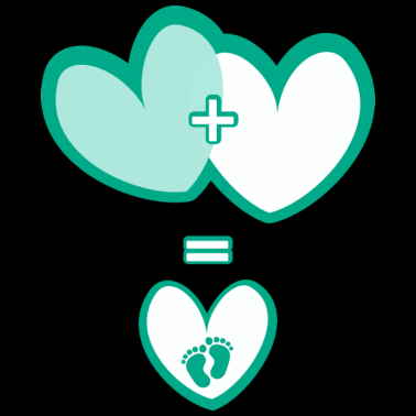 Motiv Herz Baby Schwangerschaft Anzeige Geburt