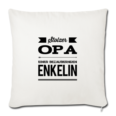 Geschenke für Oma und Opa Kissenbezug - Opa Oma Großeltern Großvater T-Shirt Geschenkidee