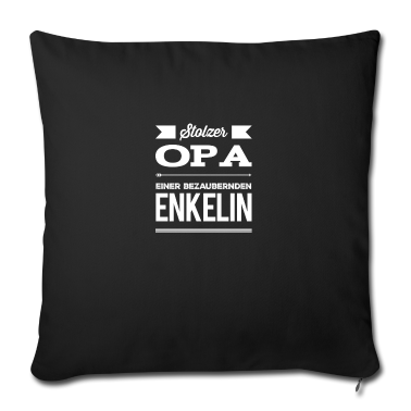 Geschenke für Oma und Opa Kissenbezug - Opa Oma Großeltern Großvater T-Shirt Geschenkidee
