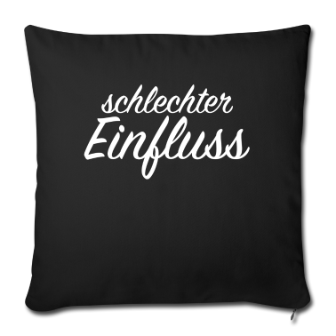 Geschenke für Oma und Opa Kissenbezug - schlechter Einfluss Spruch lustig Geschenkidee