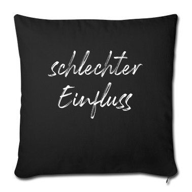 Geschenke für Oma und Opa Kissenbezug - schlechter Einfluss Spruch lustig Geschenkidee