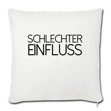 Geschenke für Oma und Opa Kissenbezug - schlechter Einfluss Spruch lustig Geschenkidee