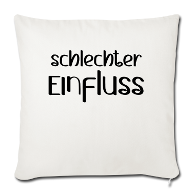 Geschenke für Oma und Opa Kissenbezug - schlechter Einfluss Spruch lustig Geschenkidee