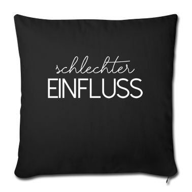 Geschenke für Oma und Opa Kissenbezug - schlechter Einfluss Spruch lustig Geschenkidee