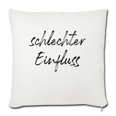 Geschenke für Oma und Opa Kissenbezug - schlechter Einfluss Spruch lustig Geschenkidee