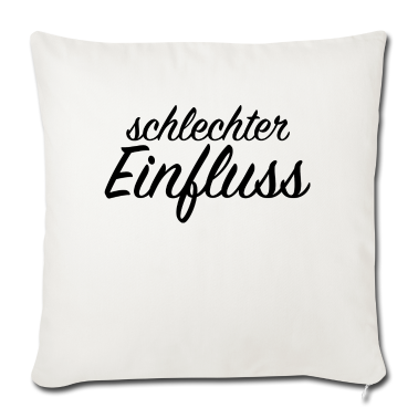 Geschenke für Oma und Opa Kissenbezug - schlechter Einfluss Spruch lustig Geschenkidee