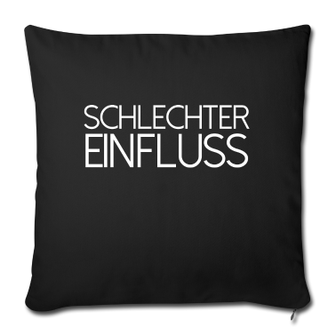Geschenke für Oma und Opa Kissenbezug - schlechter Einfluss Spruch lustig Geschenkidee