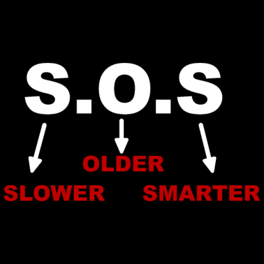 Motiv Slower Older Smarter Geschenk