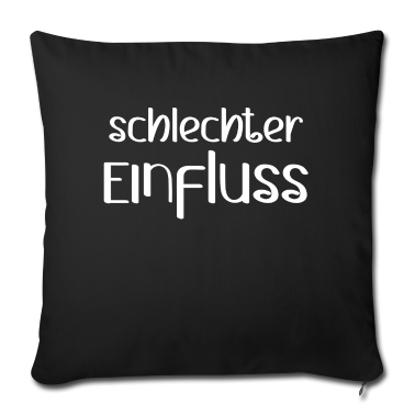 Geschenke für Oma und Opa Kissenbezug - schlechter Einfluss Spruch lustig Geschenkidee