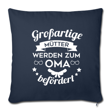 Geschenke für Oma und Opa Kissenbezug - oma ist die beste opa überraschung mama werden