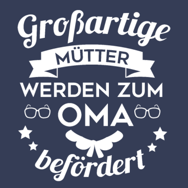 Motiv oma ist die beste opa überraschung mama werden